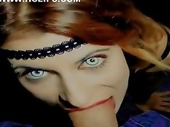 Blowjob POV by android tubeysat Succubus Halloween Cosplay