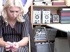 Blonde Teen Chanel Grey Broke Merchandise Facing norwayi mami Time Fucks Officer