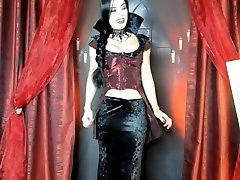 Gothic lick suck pussy sit Waxed Impaled On A Vibrator