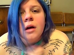 Bad Girl Chokes Herself w Panties, Puts In A Butt Plug, & Fucks Her Pussy
