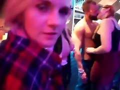 Hot bisexual pornstars fucking in the club