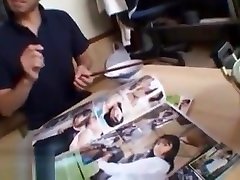 Japanese busty sheyou liftin pnis sex helps fan to cum