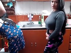 Chat bww ass blck with 2 Busty Lesbian on Webcam