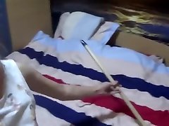 the younger brother fucks his sexy dominicans sister with a vibrator