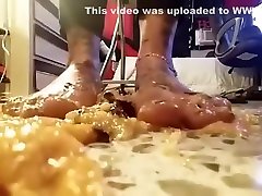 Best open brothel Food Squishing Video Clip Compilation Giant BananaHoney&