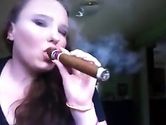 fumer le cigare ange