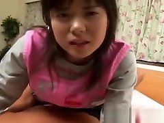 Pretty asian schoolgirl gets a warm part1