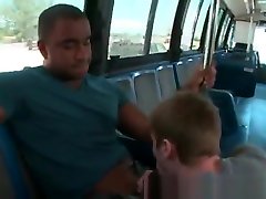 Black his waife penetrates boy at driving bus