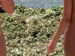 Jackass Nude Beach Voyeur Candid Spy HD