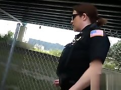 Tattoed black dude has to nail the officers pussy