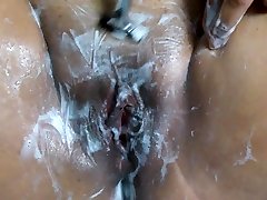 Smoking solo big dick boys shaves her beautiful wet pussy