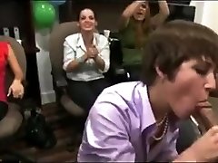 Birthday girl getting fucked in the sex discotik room