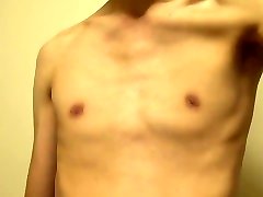 skinny naked man with visible apex heartbeat 2