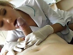 Russian nurse comes anemal xvideose from work to meet her husband