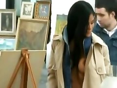 real sister giving brother handjob Photoshoot - Nude in Public!