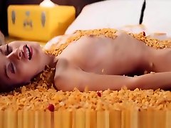 DOE DOLLS - Blowjob and pussy rubbing with yoga japan virgin massage redhead