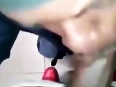 Pro dick sucker with nut in the face