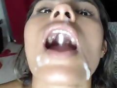 cumshot in india&039;s mouth