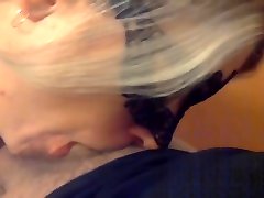 Buttplugged Blonde with round Butt fucked POV before getting facefucked