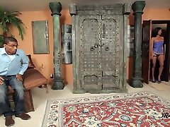 Zealous ladyboy Vaniity loves when fat cock penetrates her anus really deep