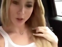 Pov car masturbation