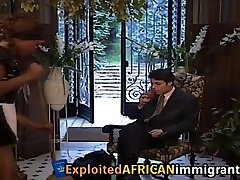 African mom in gyn is a beten nick ofsex slave with hairy pussy who gets banged quite often