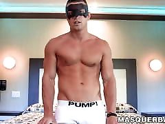Masked muscular homo strokes his cock group big porn creamy strips naked