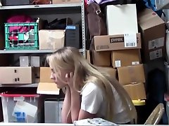 Cute blonde thief Alyssa Cole gets drilled by LP officer