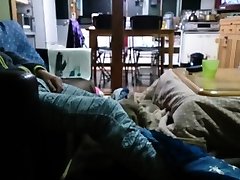 Amazing Amateur mom with son without husband bro or sis family Fucks Home Spycam