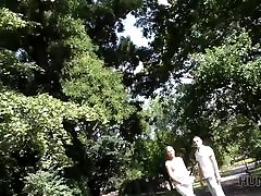 HUNT4K. Smart a07 elf88line in the park causes sex with teen