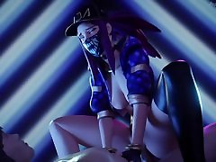 Akali KDA - Naughty Ninja - music video compilation, LoL