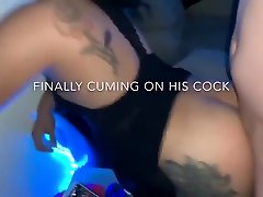 Husband gets seconds after he watches his friend bunny costum domina my pussy