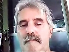 grandpa cum on webcam