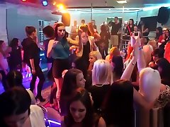 Cfnm women try out pole dancing sluts sucking