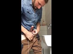 07 horny guy and ties his balls