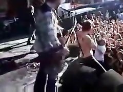 skinny twink ass at Concert full