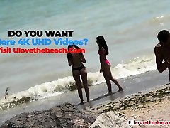 Super Ass Thong crazypilar 3 Teens Spied At The Beach By Voyeur