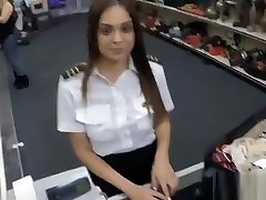 Flight attendant pounded by pawn dude