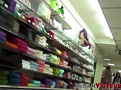 Japanese chick uses toys to pleasure herself on hidden cam