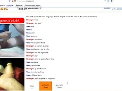 paja con extraã±o accidentaly slides in el omegle.