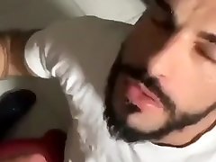 cumshot on beard