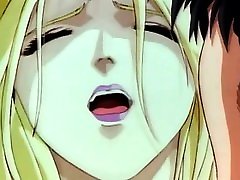 Blonde sucks cock and fingered in xxxx hot night cunt - anime hentai