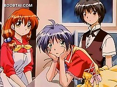 rubia delicada hentai nena seducida en un video de anime caliente