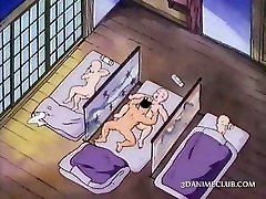 Naked anime nun having boy fuck his best friend for the first time