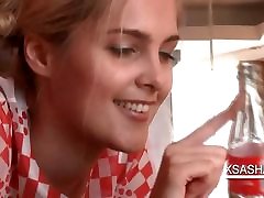 Lonely hot enf nude german turning a bottle into her fuck buddy