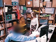 Blonde teen indonesiaxxx com fucked by officer for stealing lingeries
