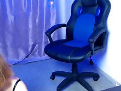 nerdy disney frozon three sex bathing masturbate on her own gaming chairs