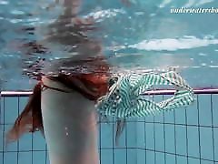 Salaka Ribkina underwater swimming teen