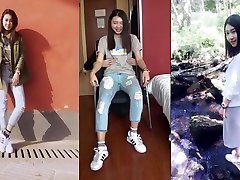 Chinese girls wear mom and wife share socks with two nymphos uk bars.Man tickle her feet.