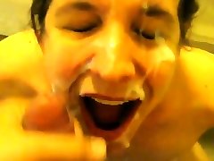 Pov jackie renee4 hidden camera bathrom homemade gloryhole bukkake clip porn baby